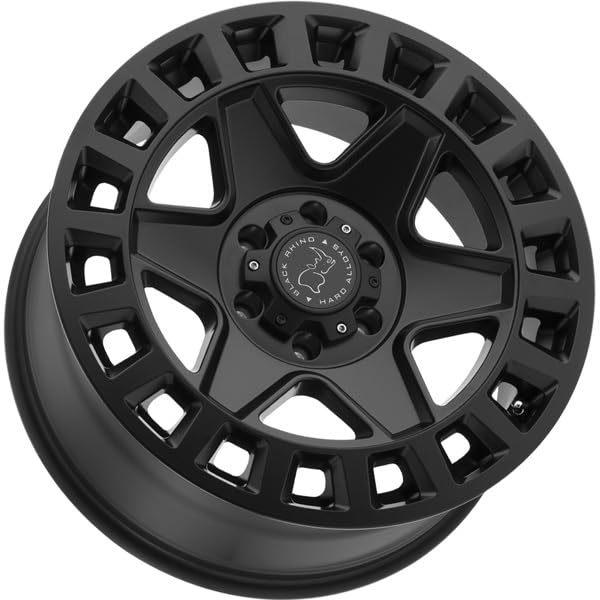YORK Black Rhino Hard Alloys 17X9 5X5.0 4.53-12mm MATTE BLACK - 1790YRK-25127M71