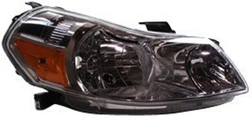 Right TYC Headlight Assembly Compatible with 2007-2013 Suzuki SX4