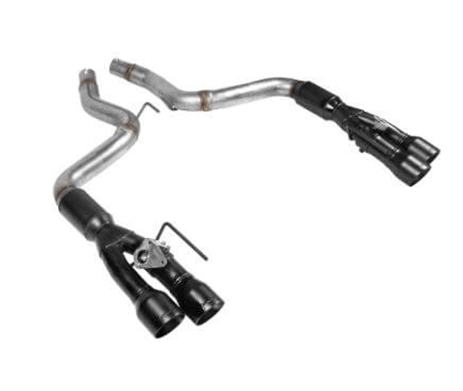 Outlaw Flowmaster 817824 Axle-Back Exhaust Kit 3 Inch 409 Stainless Steel 4 Inch Polished Tips Compatible with 2018-2023 Mustang GT 5.0L with Factory Active Performance Exhaust Valves