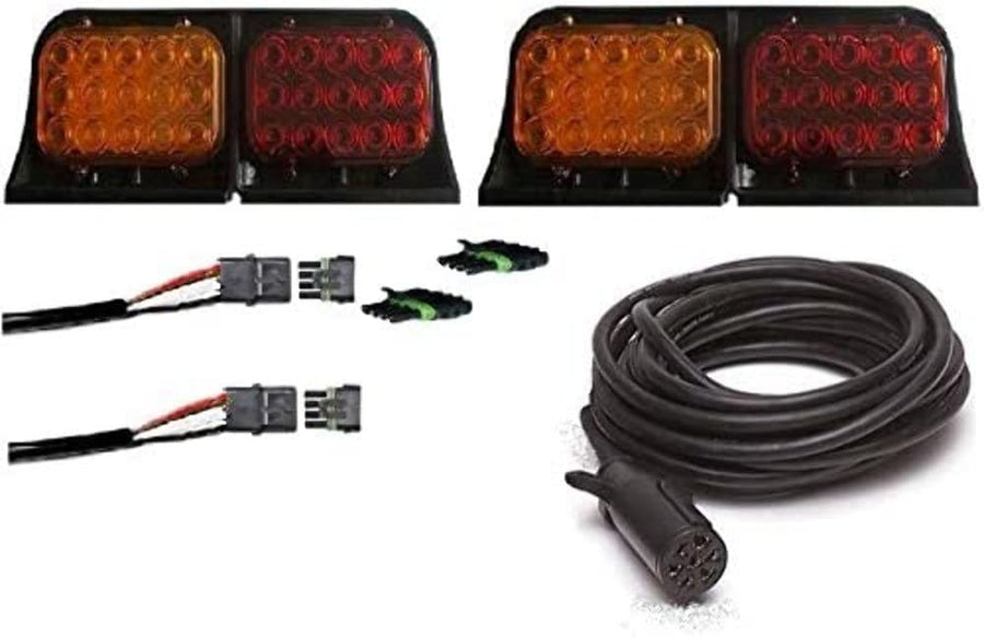 Custer LED AGKITLEDHDMAG 35' Heavy Duty Cable Ag Light Kit with Magnets