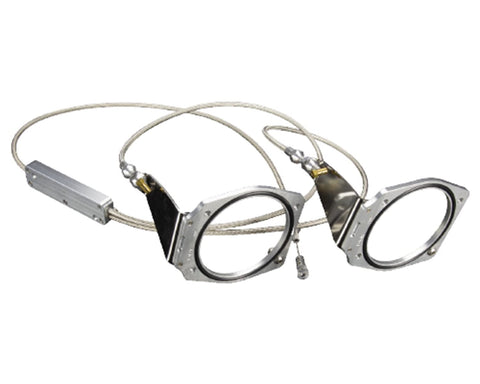Lokar Performance Products Hi-Tech TC-1000HDP1 Throttle Cable System For Silver Holley Sniper Dual Plenum 92 Mm Intake