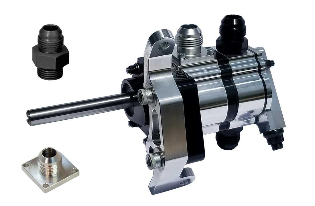 Moroso Twu 22302 Stage External Oil Pump, Fits GM LS 4.8/5.3/6.0/6.2 Engines, 1.200" Pressure Section