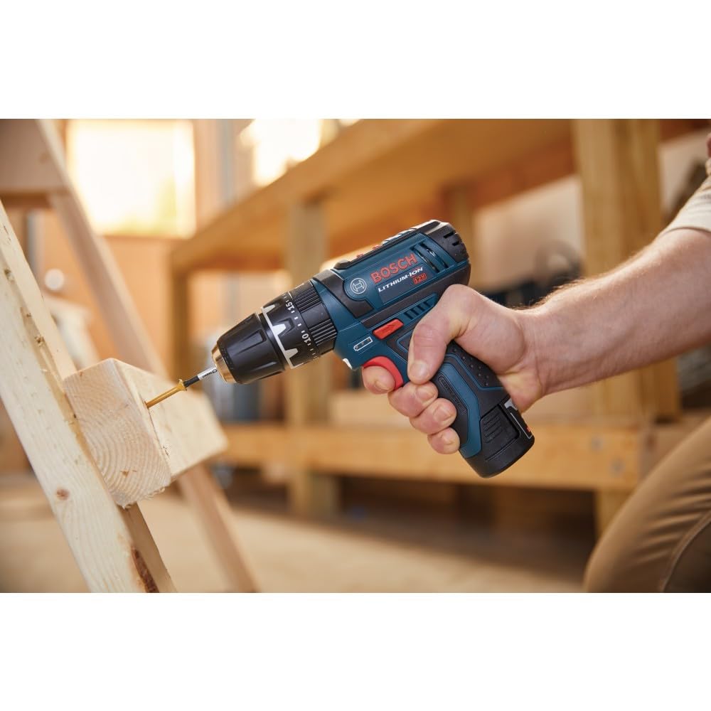 12V Max Bosch PS130-2A 3/8 In. Hammer Drill/Driver Kit