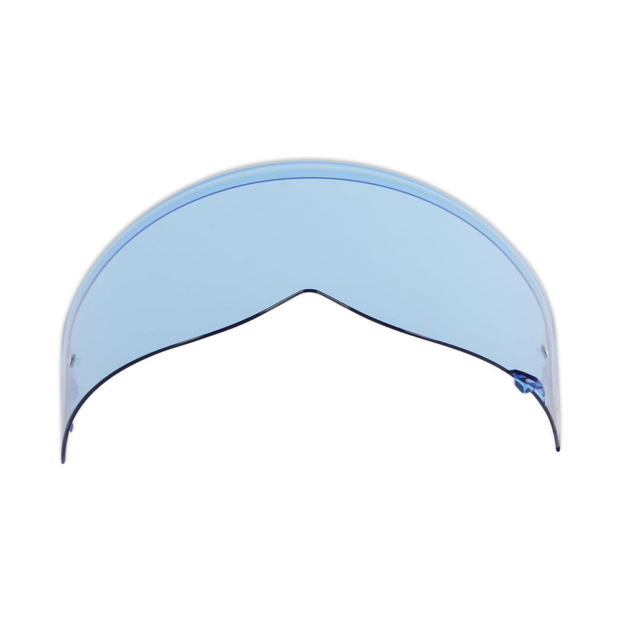 Simpson GBBSE Motorcycle Helmet Shield - Ghost/Speed Bandit Series - Hi Def Blue