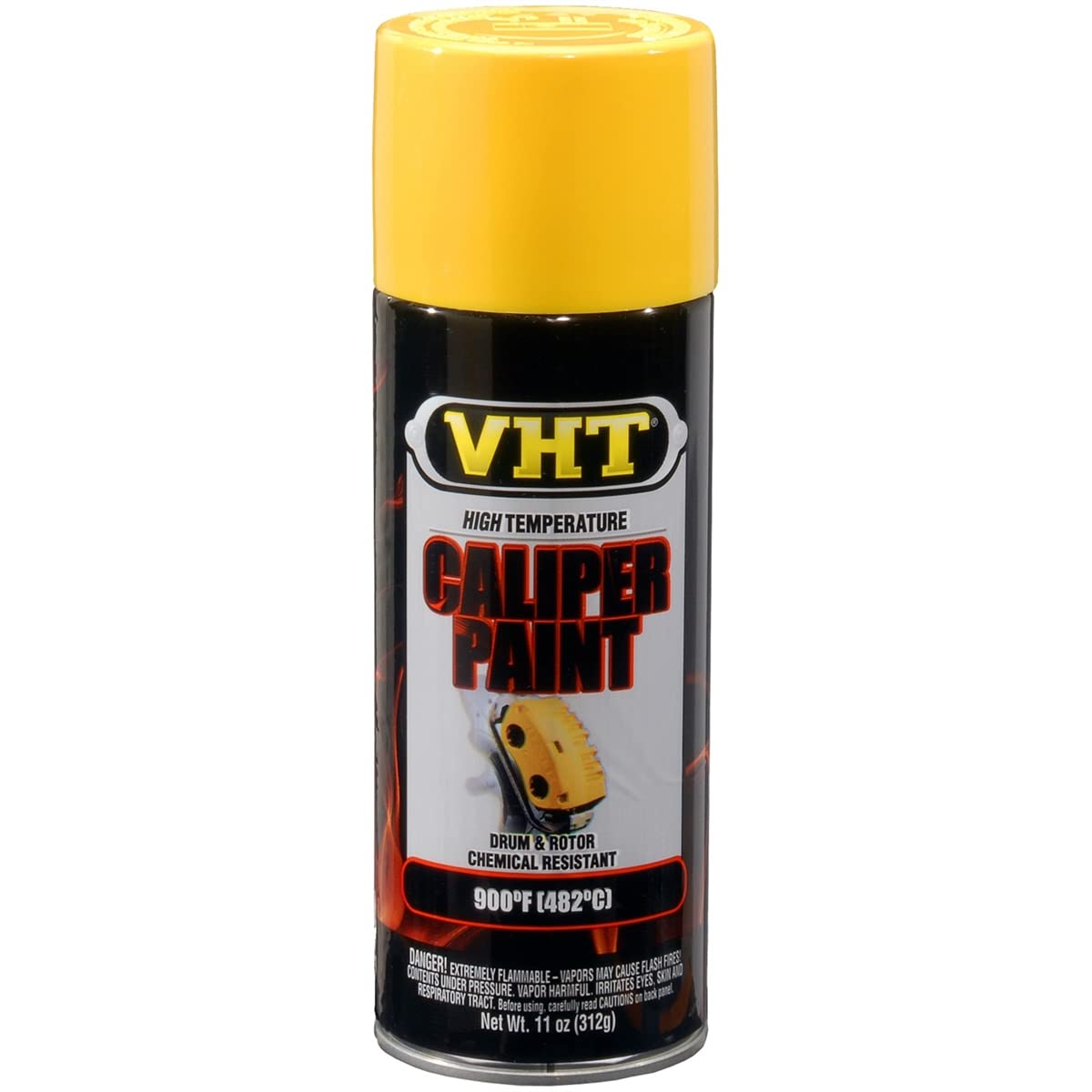Brake Caliper Spray Paint VHT SP738 - Bright Yellow - 11 oz Aerosol Can