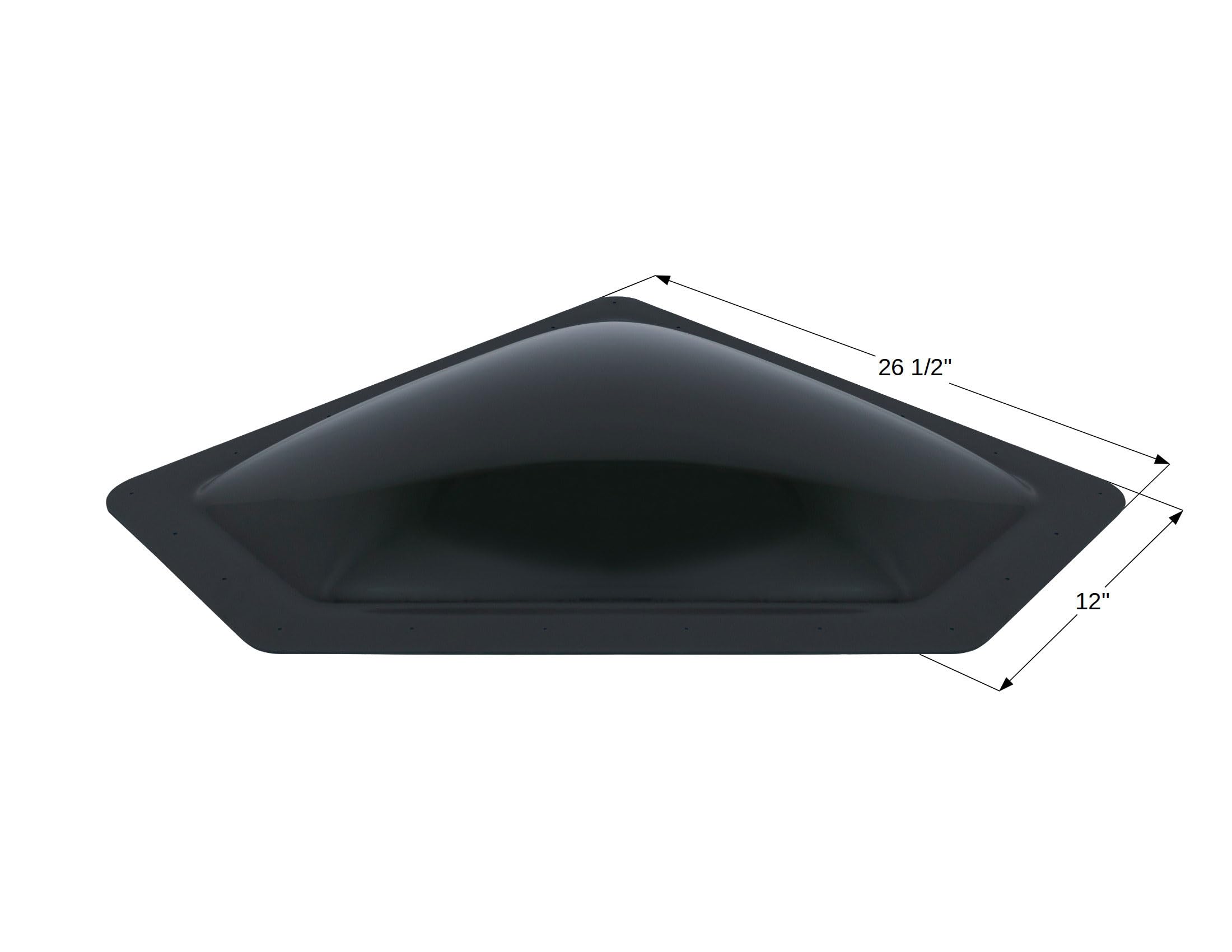 Skylight Icon 15354 NSL229 - Neo-Angle, Dark Smoke