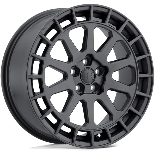 Black Rhino BOXER Hard Alloys 17X8, 5X100, 6.07, +40mm GUN BLACK - 1780BXR405100M72