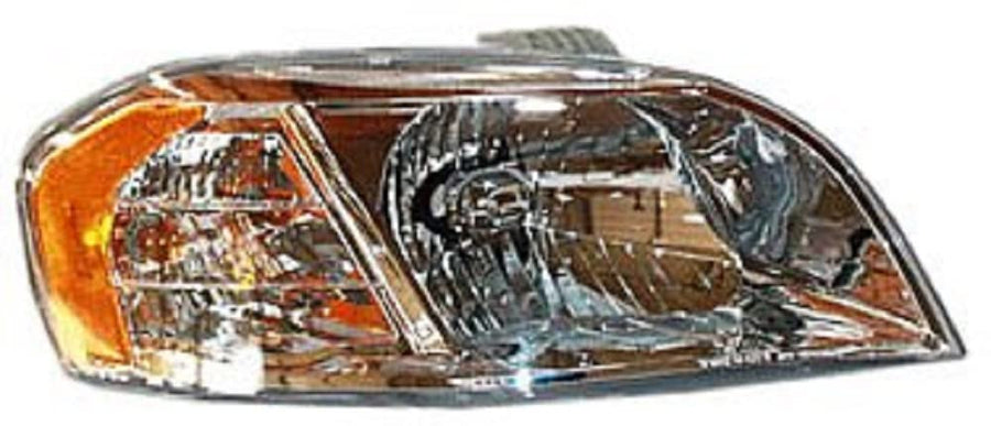 Right TYC Headlight Assembly Compatible with 2007-2011 Chevrolet Aveo