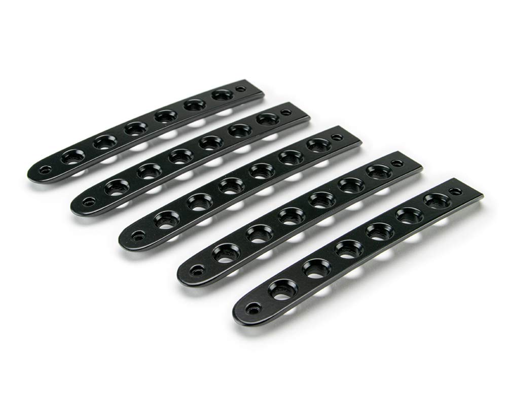 Aluminum Door Handle Insert Set DV8 Offroad with Round Hole Design for 07-18 Wrangler JK