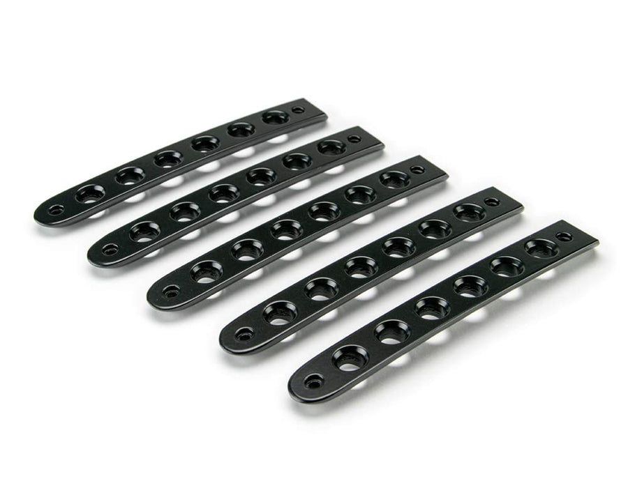 Aluminum Door Handle Insert Set DV8 Offroad with Round Hole Design for 07-18 Wrangler JK