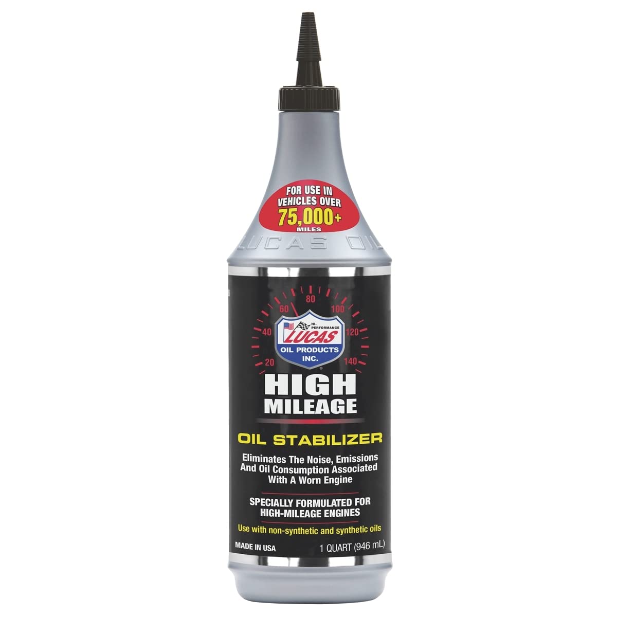 High Mileage Oil Stabilizer Lucas Oil - 1 Quart