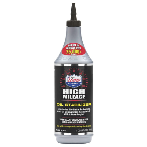 High Mileage Oil Stabilizer Lucas Oil - 1 Quart