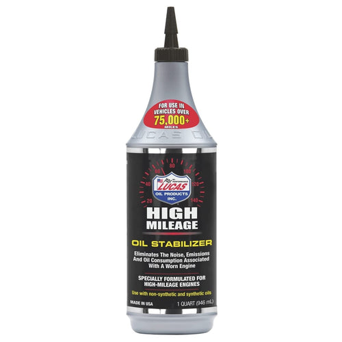 High Mileage Oil Stabilizer Lucas Oil - 1 Quart