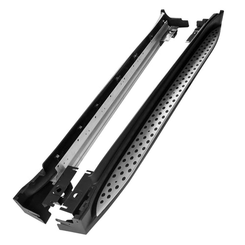 Aluminum Spec-D Tuning Side Step Bars Running Boards Compatible with 2006-2011 Mercedes-Benz W164 ML350 ML450 ML550
