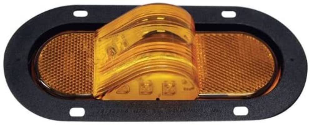 Mid-Turn/Side Marker Peterson Mfg M355AF Led W/Flange, Oval