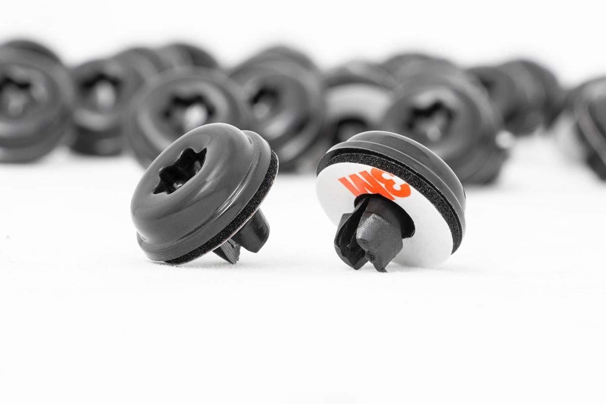 Rough Country Fender Flares Black Rivet Kit for Rough Country - 10015