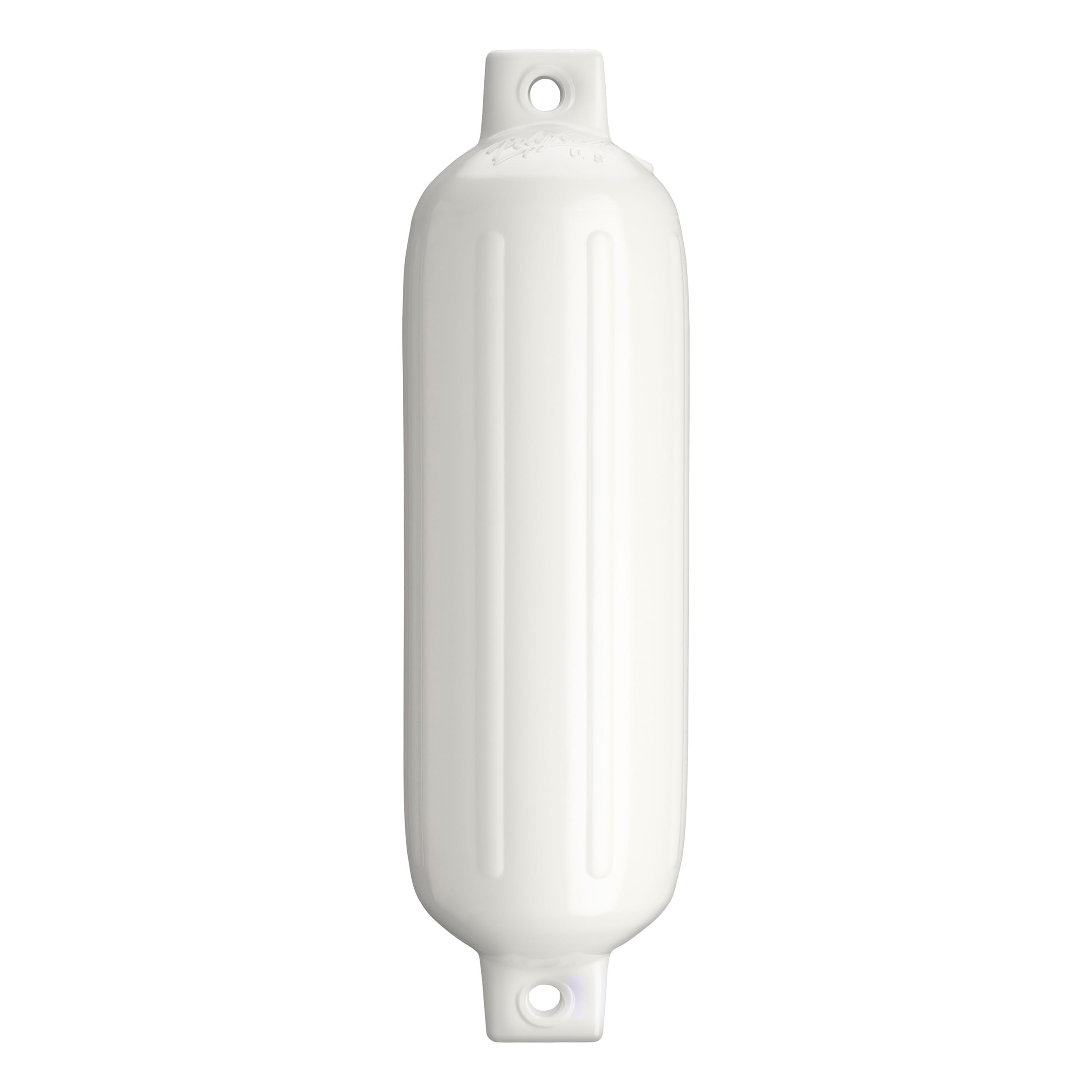 White Polyform G-4 Boat Fender