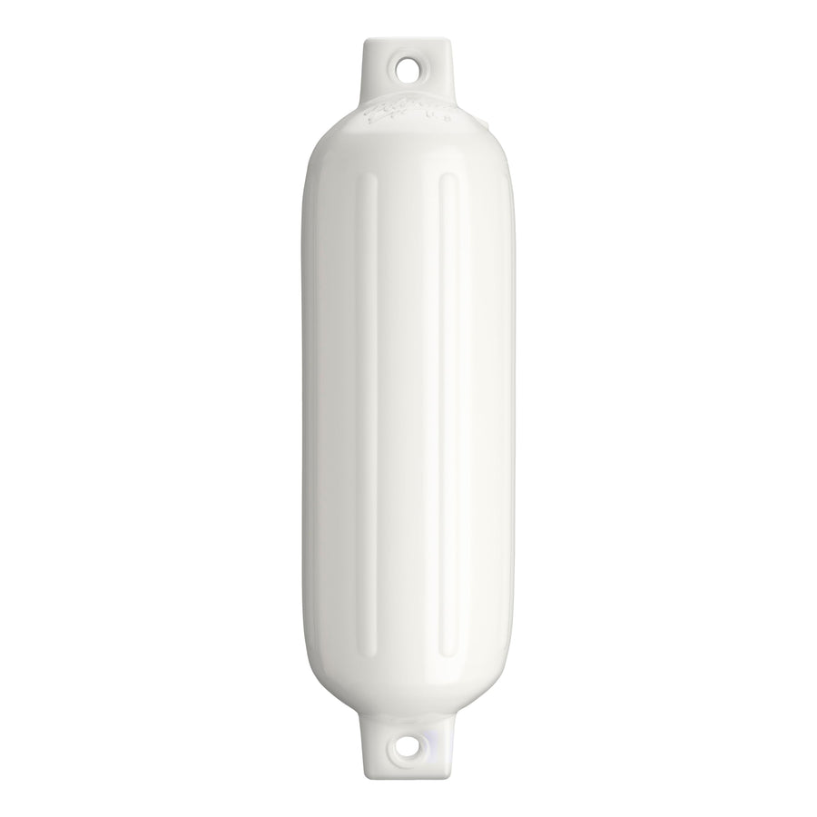 White Polyform G-4 Boat Fender