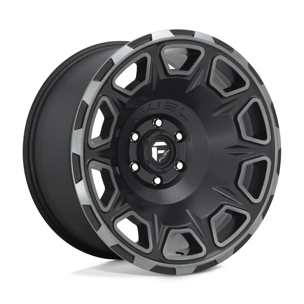 1PC Fuel D686 17X9 6X5.5 MT-BLK-DDT -12MM - D68617908445