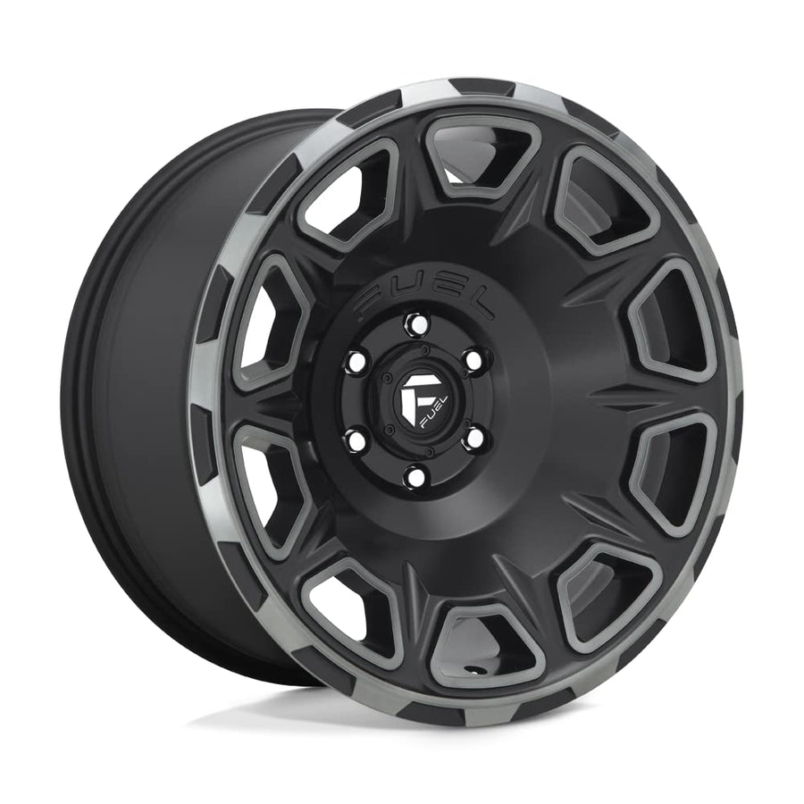 1PC Fuel D686 17X9 6X5.5 MT-BLK-DDT -12MM - D68617908445