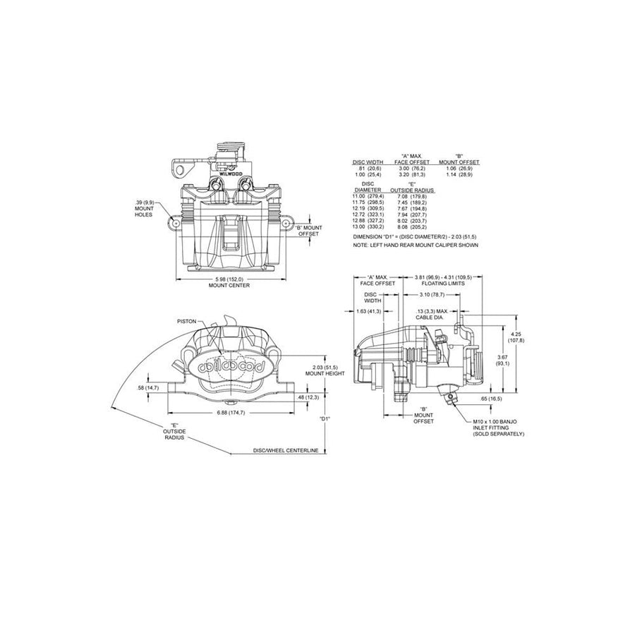 Red Caliper-CPB-R/H