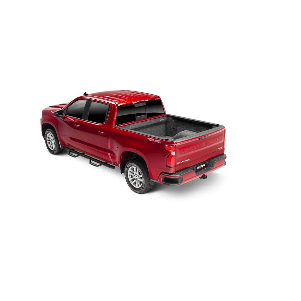 Classic Bed Liner Bedrug | Fits 2019 - 2024 Chevrolet Silverado / GMC Sierra 1500 New Body 6.6" Bed w/Multi TG & CrbnProBed (BRZSPRAYON required over Spray-In Liner), Charcoal Grey | BRC19SBMPK