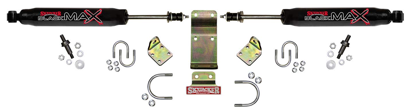 Black Steering Stabilizer SKYJACKER Dual Kit