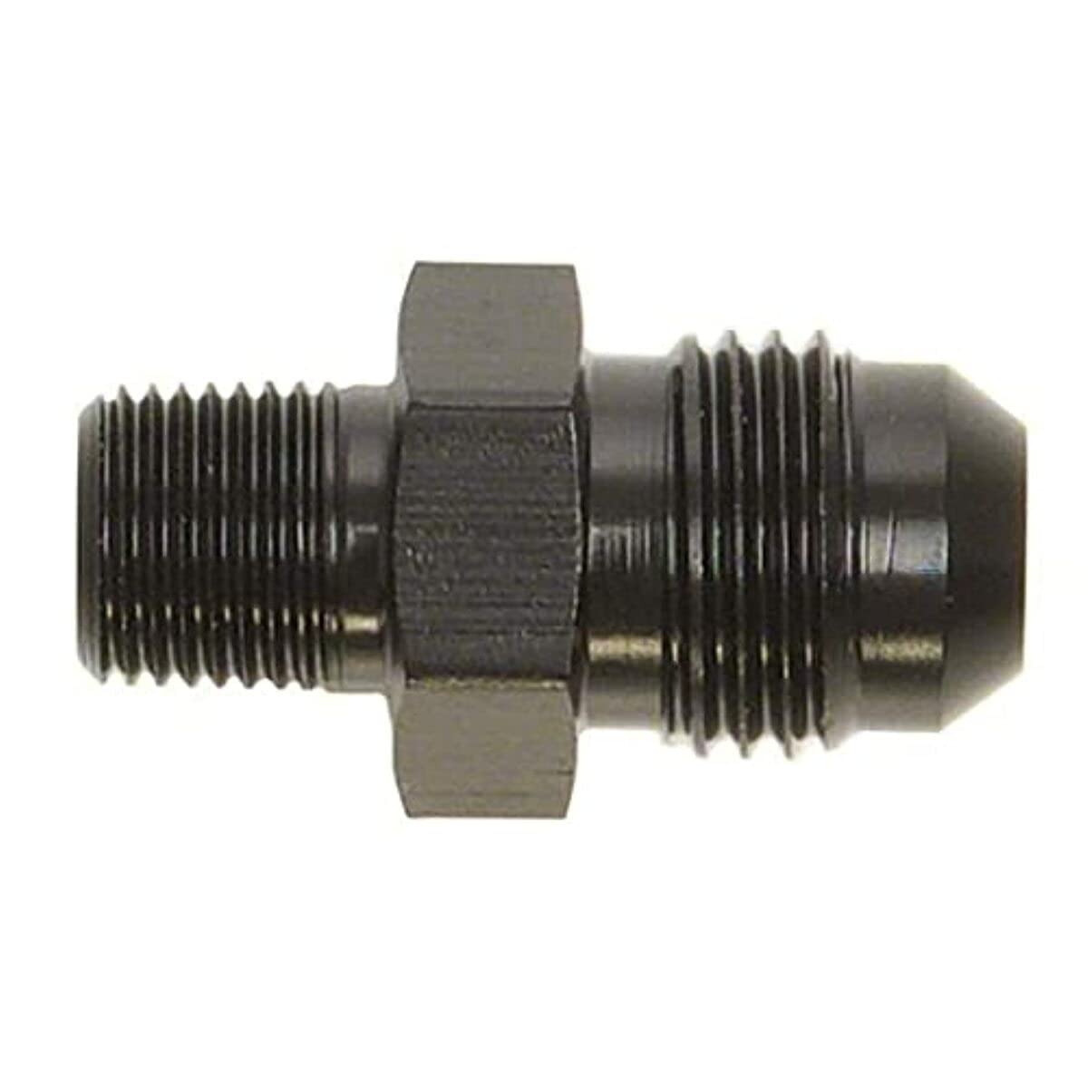 Blk St Fl To Pipe Adp -4an X1/4nptf