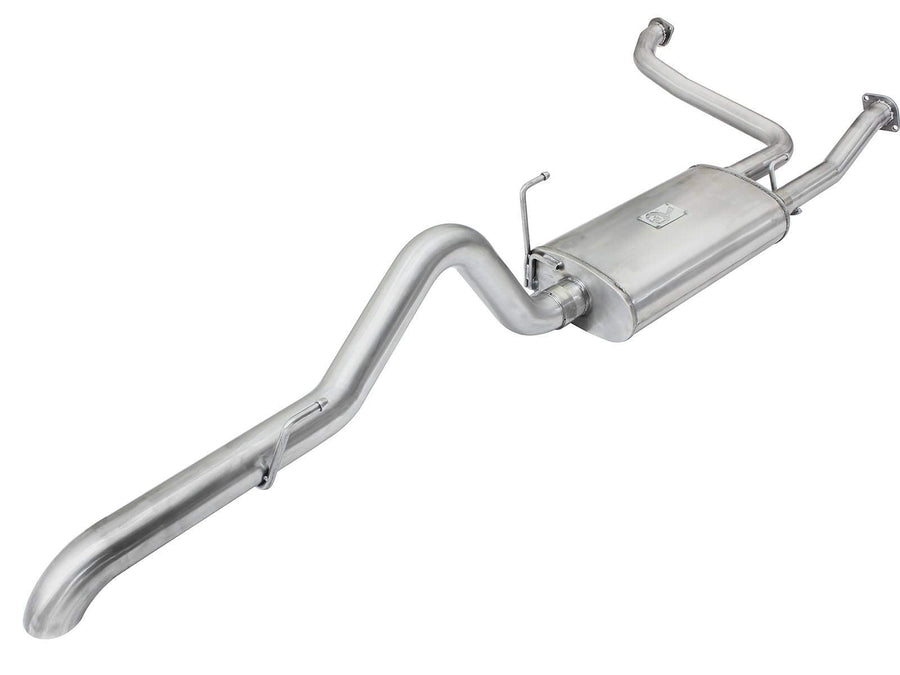 MACH Force-Xp aFe Power 2-1/2" x 3" Stainless Steel Cat-Back Exhaust System with Hi-Tuck