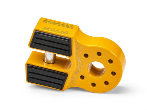 Flatlink Factor 55 00050-03 Original Folding Winch Shackle Bracket Max Load Rating 16.000 lb Ultimate Failure Greater Than 40,000 lb Ideal for 4x4 Off Road Adventures – Yellow