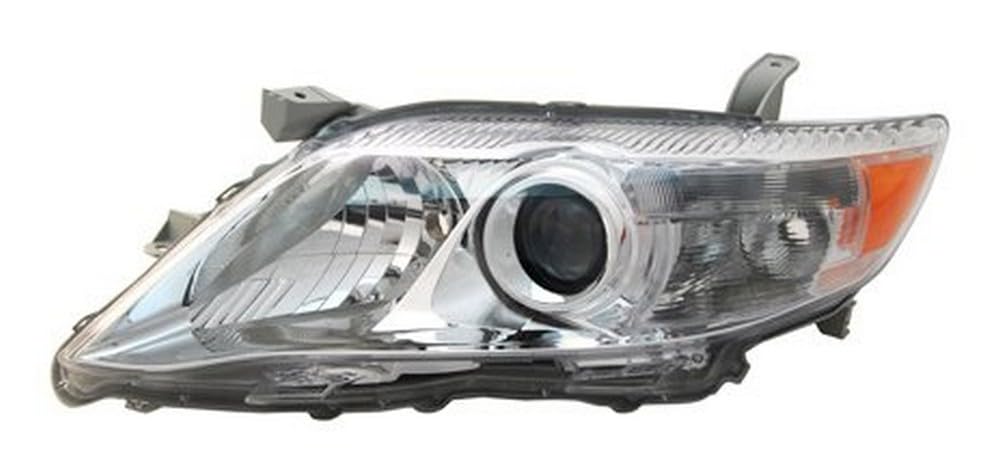 Left TYC Headlight Assembly Compatible with 2010-2011 Toyota Camry