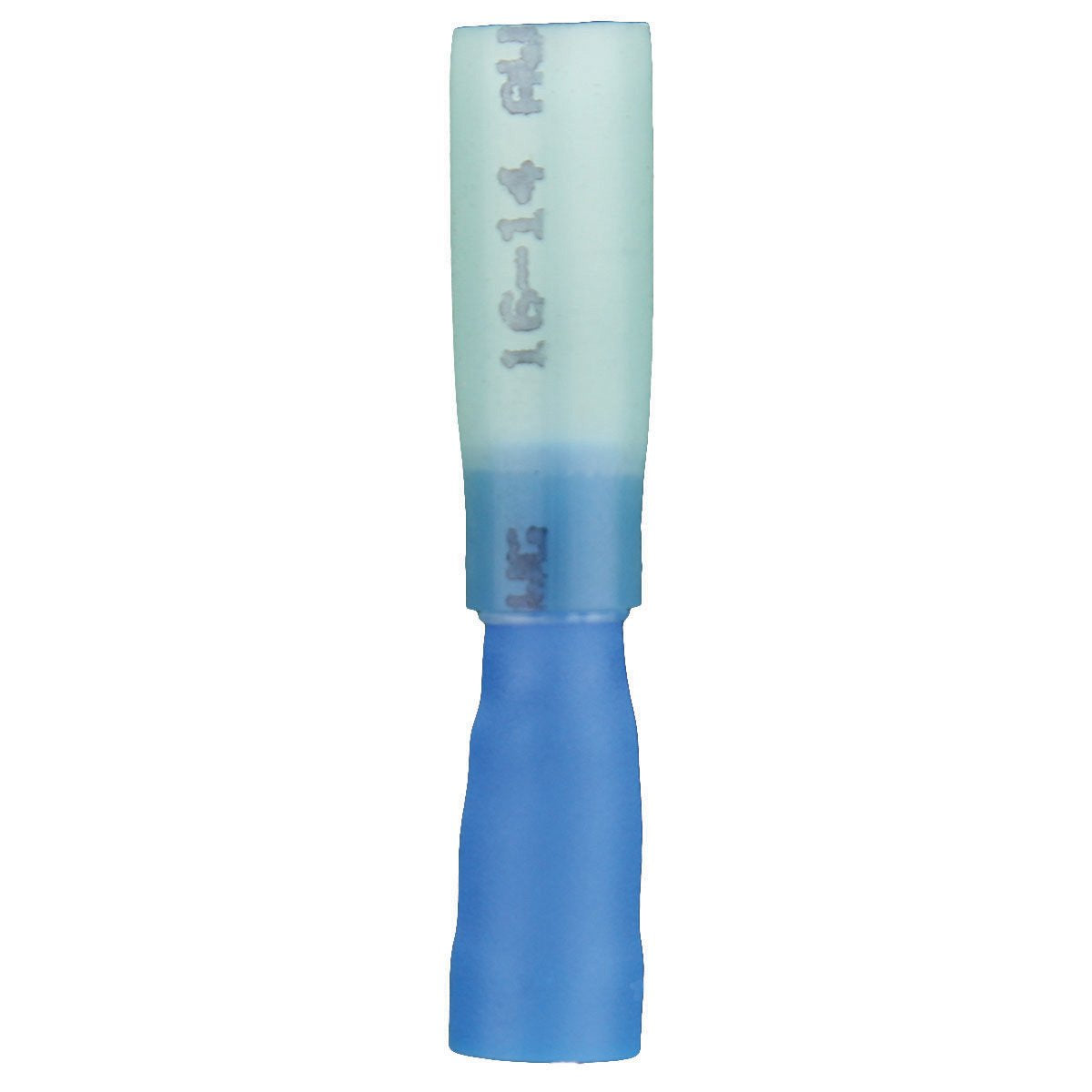 Metra Heat Shrink Female Bullet Connector 16/14 Gauge .157, Blue (100-Pack)