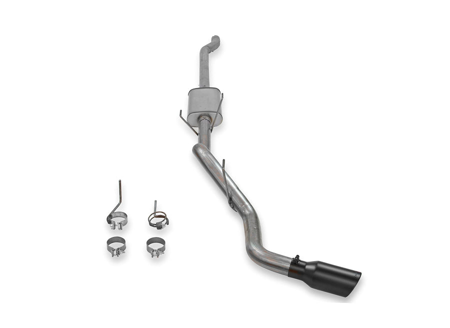 Flowmaster FlowFX 717867 Cat-Back Exhaust Kit 3 Inch 409 Stainless Steel 4.5 Inch Black Ceramic Coated 304 Stainless Steel Tip Compatible with 2003-2012 Dodge Ram 2500/3500 5.7L 2/4WD all Wheelbases