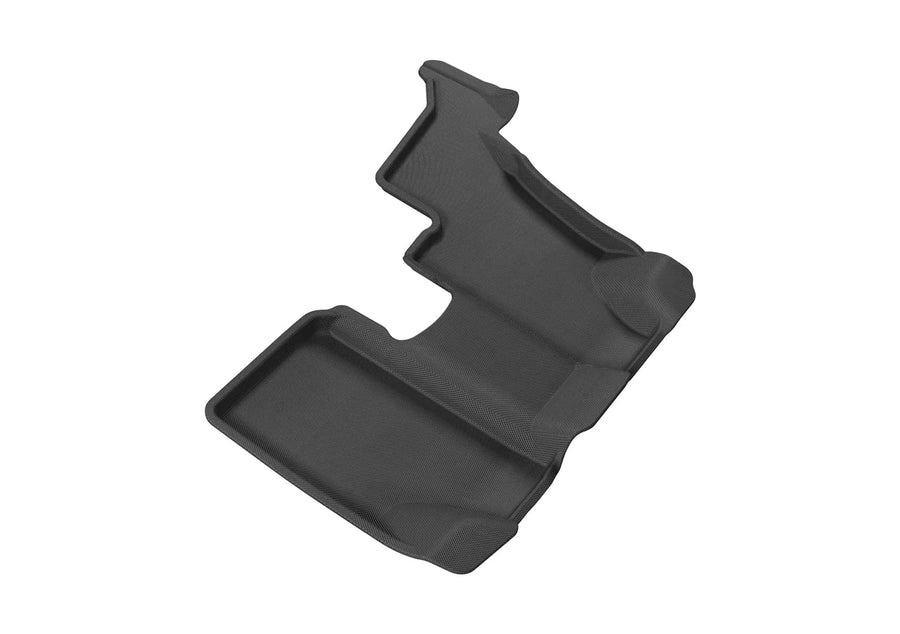 3D MAXpider Custom Fit Third Row All-Weather Floor Mat for Select Mercedes-Benz GL-Class Models - Kagu Rubber (Black)