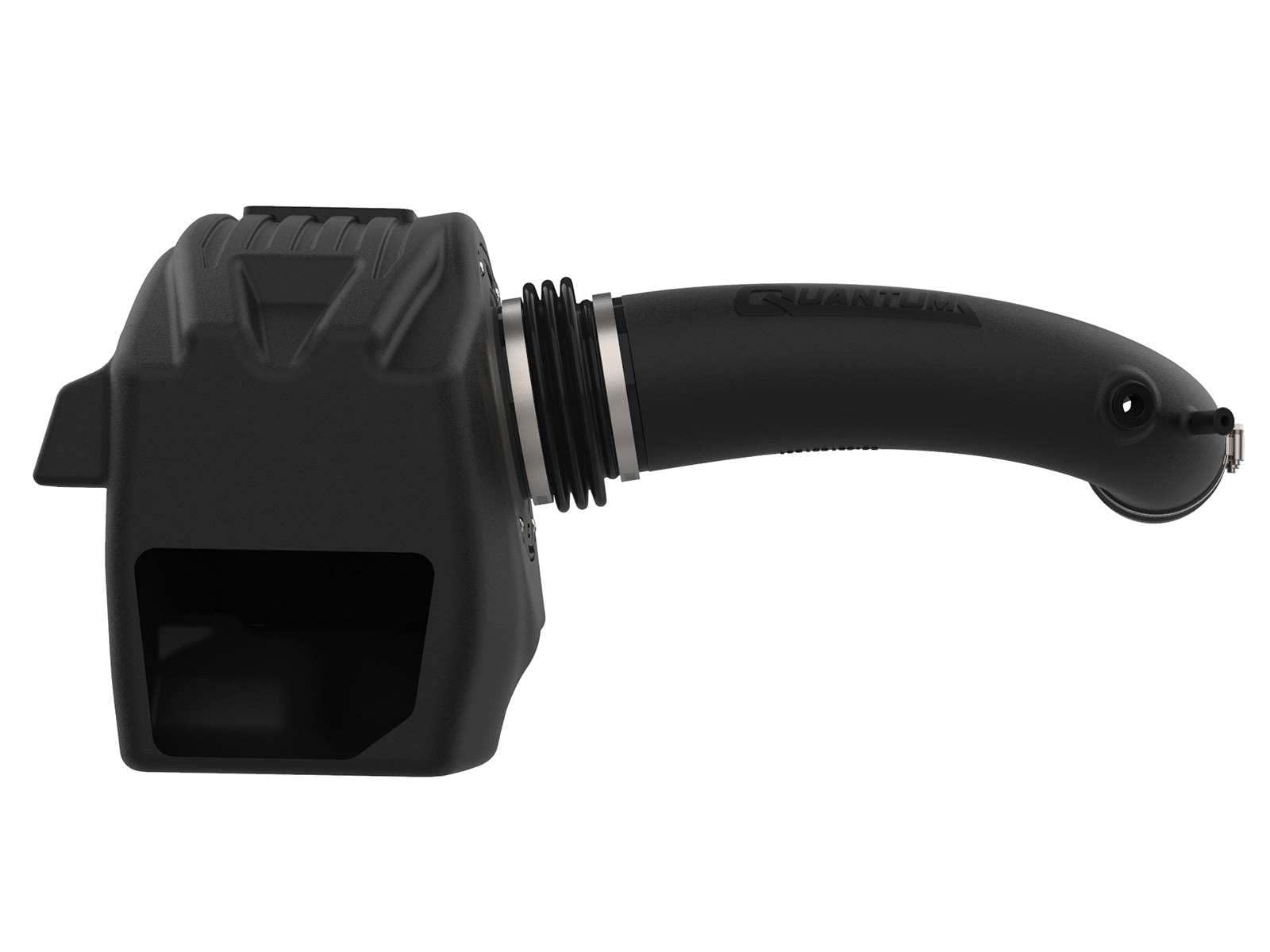 Cold Air Intake System aFe POWER QUANTUM w/Pro 5R Filter, #53-10013R, Black