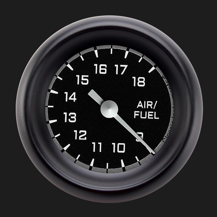 AX194GBPF Classic Instruments Autocross Gray 2 1/8" Air Fuel Ratio Gauge