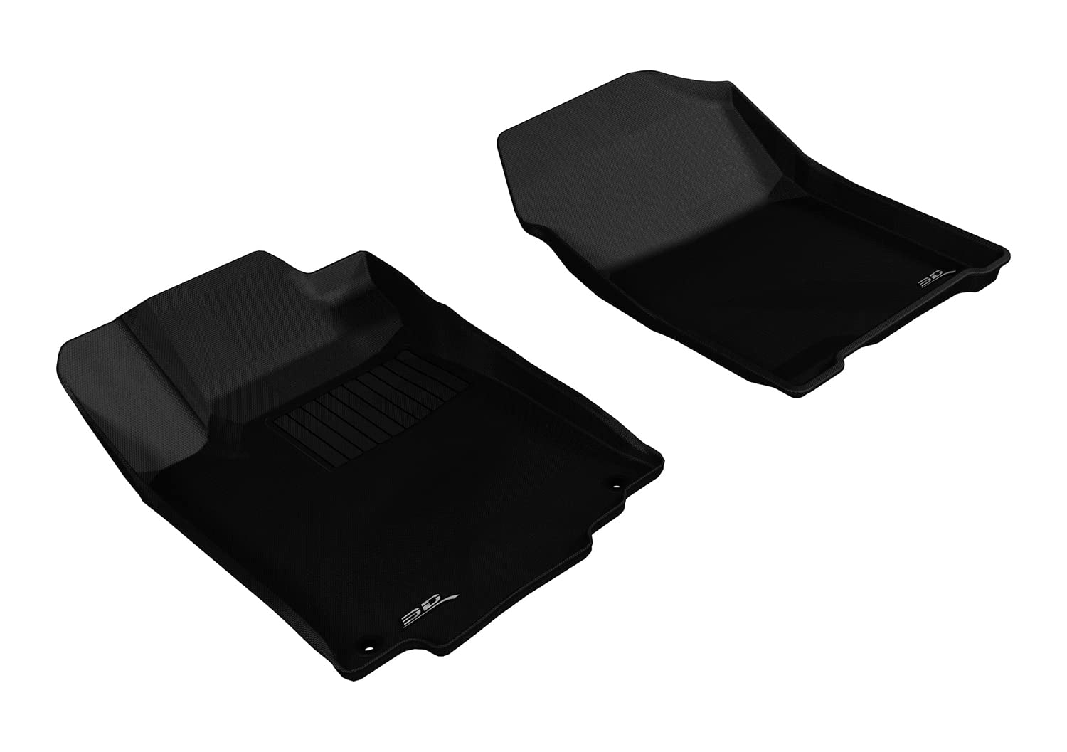 Kagu 3D MAXpider Custom Fit All-Weather Floor Mat (Black) Compatible with Honda CR-V 2012-2016 - R1