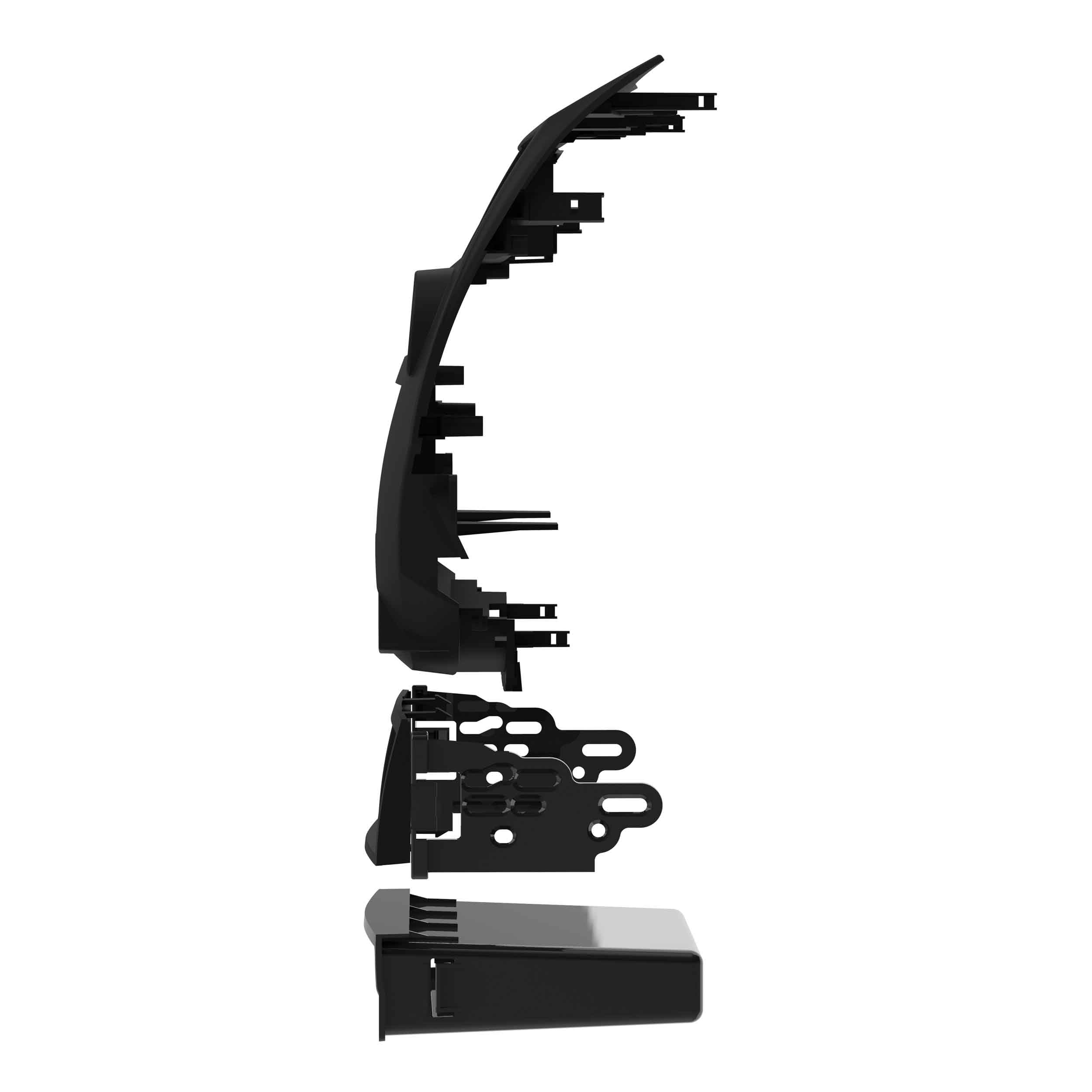 Metra 99-7874 Installation Kit for Single/Double DIN 2008-2009 Honda Accord Vehicles with Dual-Zone Climate Controls