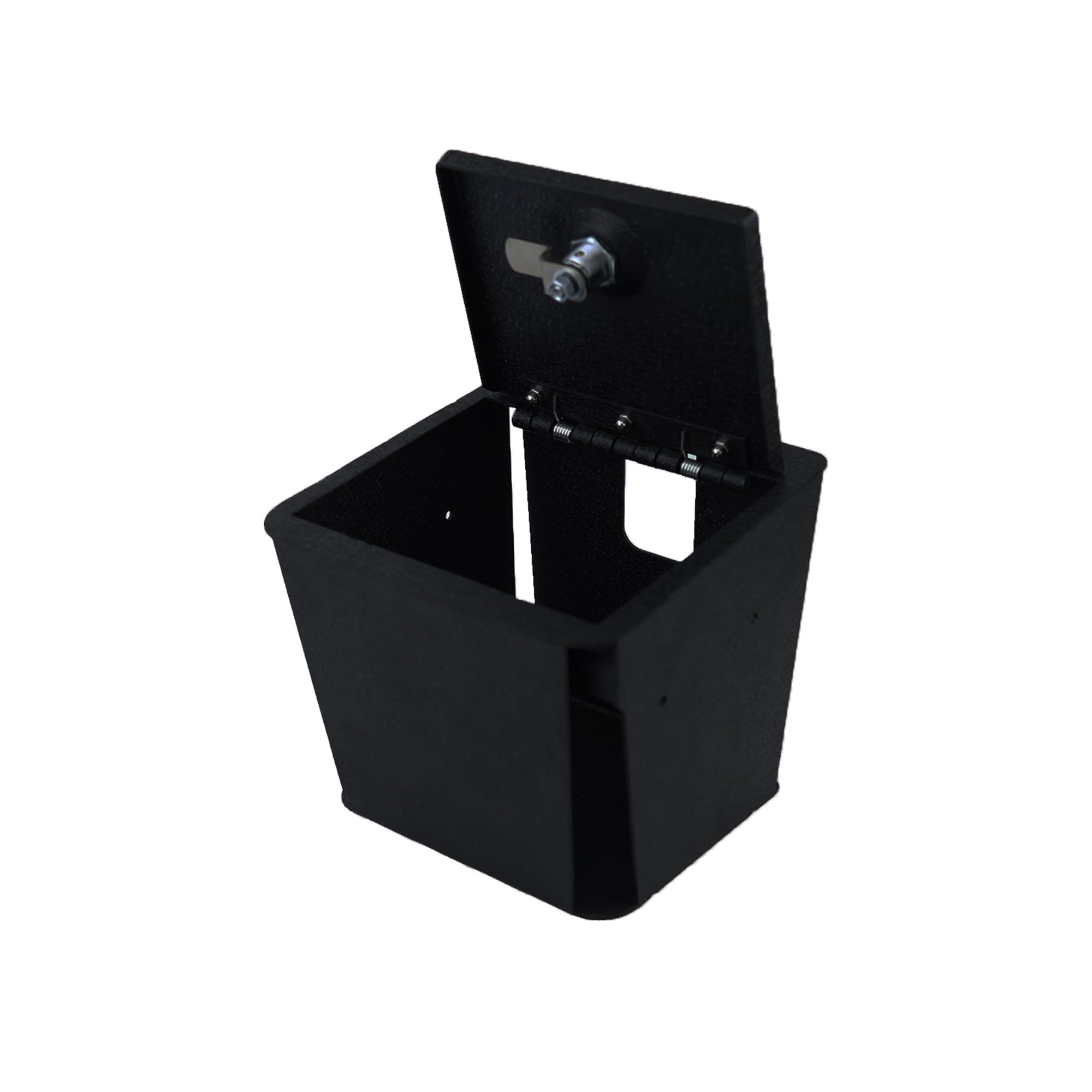 Center Console Safe Black Black Horse Compatible with 2022-2024 Jeep Grand Cherokee | 2022-2024 Jeep Wagoneer-ASJG22