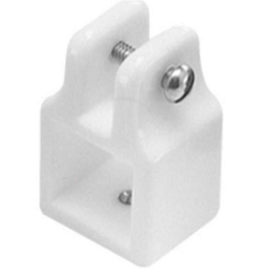Taylor Made Products Square Tube 11830 Bimini BoaTop 1" White Marine Jaw Slide