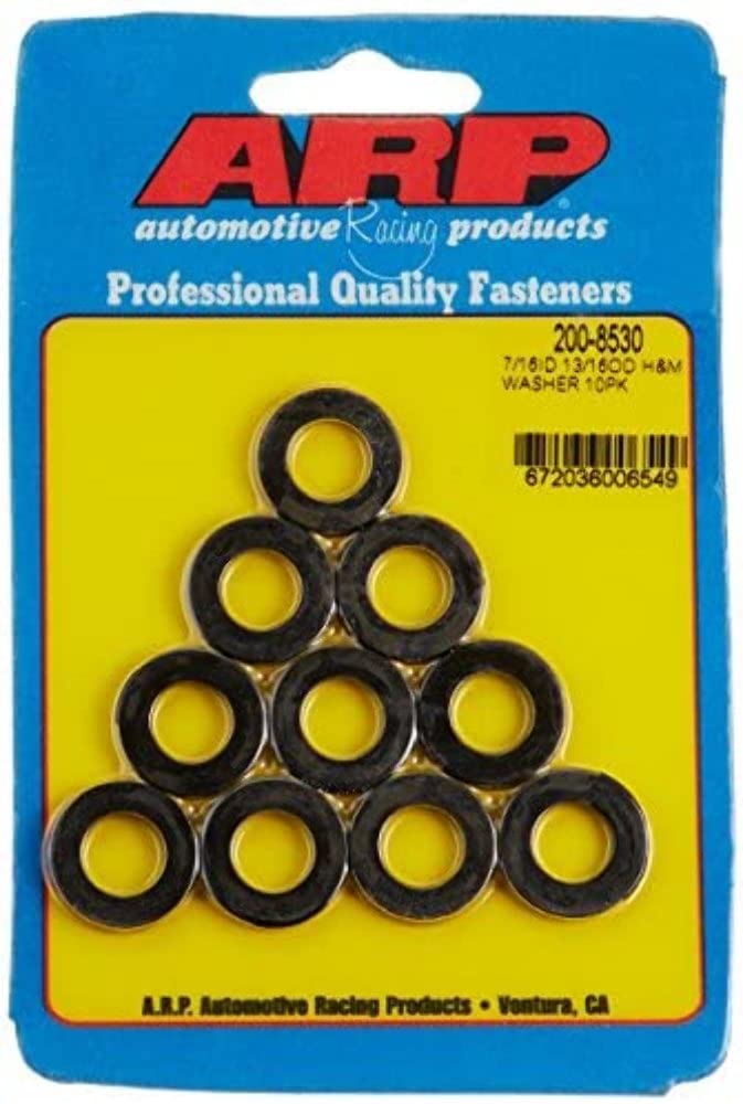 200-8530 ARP 7/16ID 13/16OD Black washers
