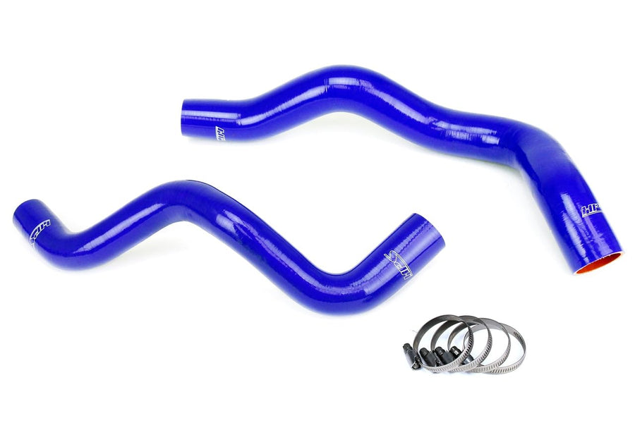Blue HPS 57-1332-BLUE Reinforced Silicone Radiator Hose Kit for Ford 94-95 Mustang Base