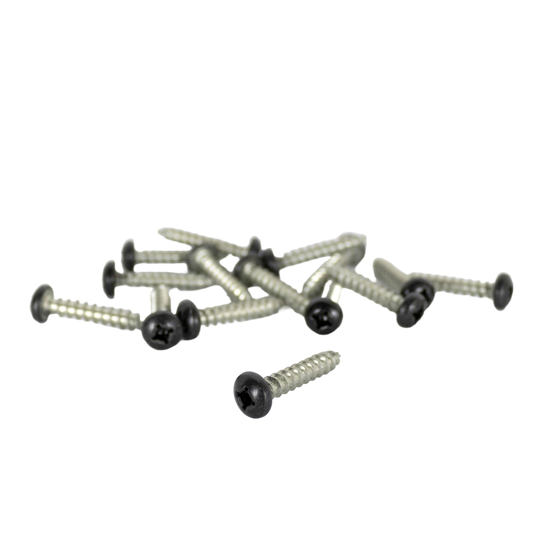 Screws ICON 14689, Qty 15, Painted, Fender Installation, Black