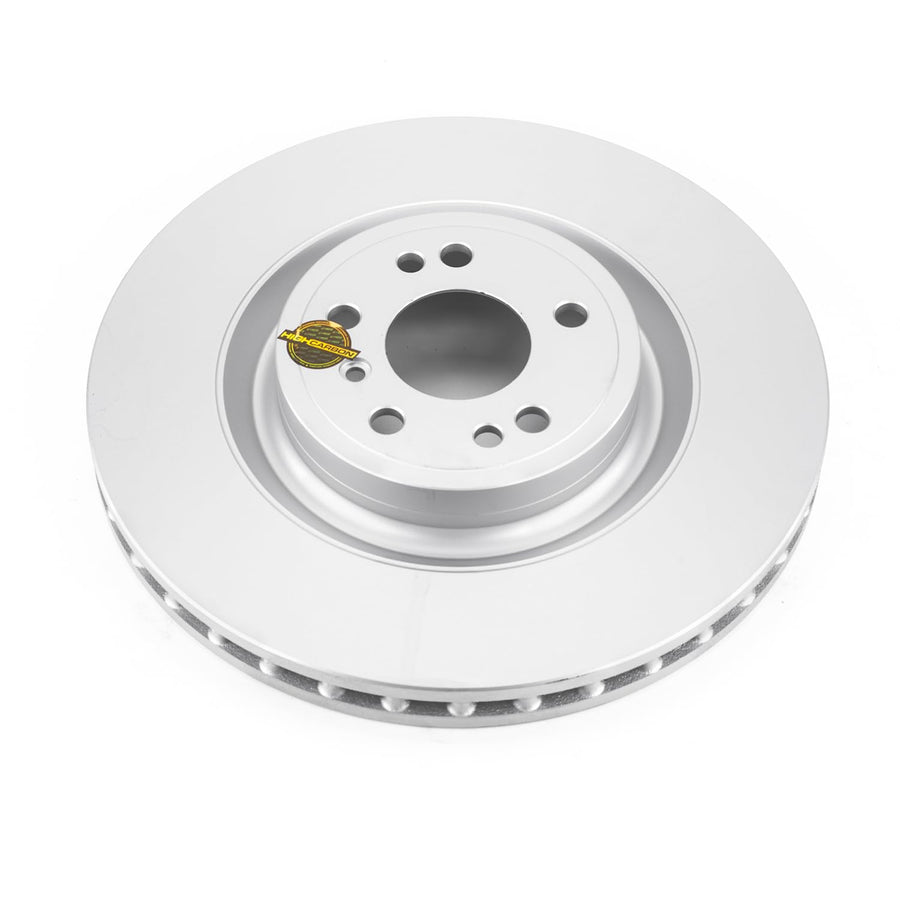 Power Stop EBR1463EVC Genuine Geomet Coated Front Brake Rotor For Mercedes GL350, Mercedes GL450, Mercedes GLE400, Mercedes GLE, Mercedes GLS3, Mercedes GLS450, Mercedes M [Model Specific]