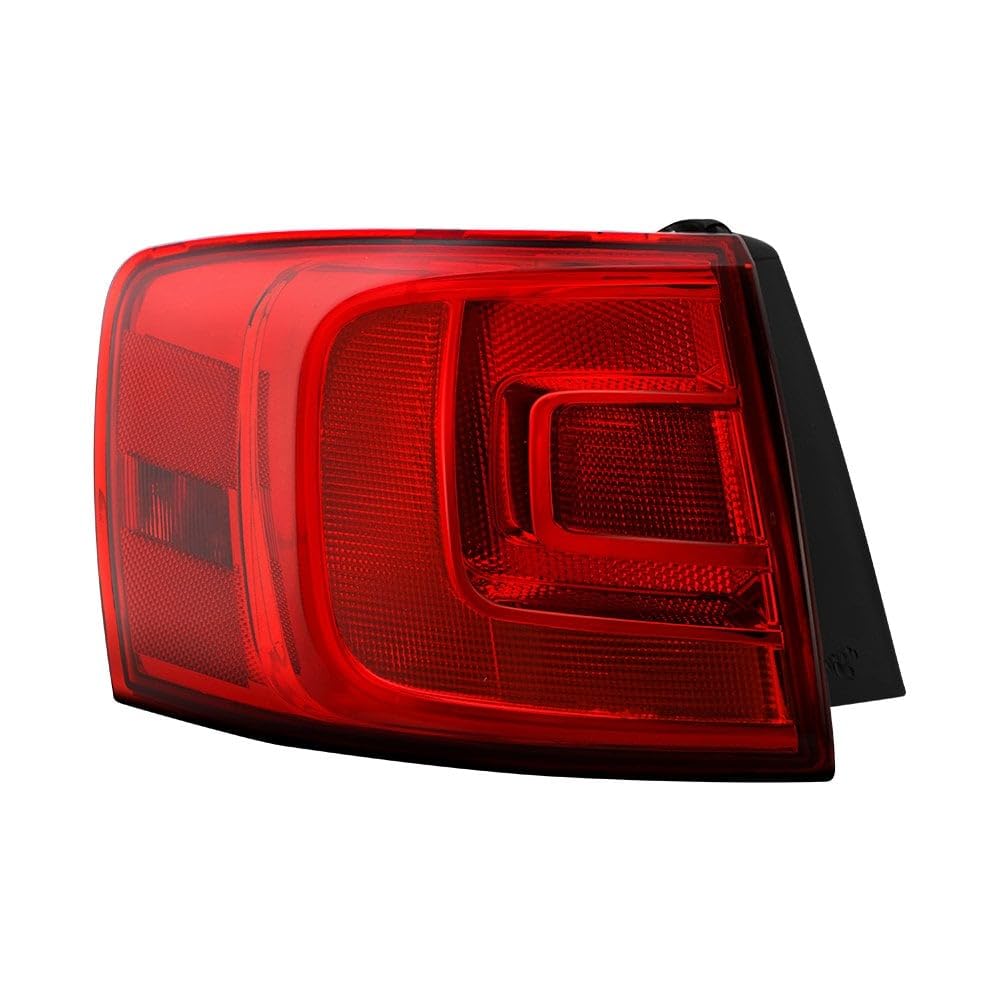 VW Jetta 11-18 / Jetta 13-14 Hybrid Sedan Halogen Tail Light - Outer Left Spyder (Tune)