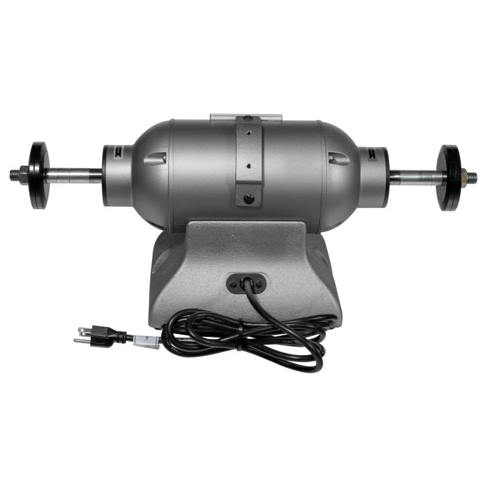 JET 8-Inch Buffer Industrial, 3600 RPM, 1 HP, 115V 1Ph (Model IBG-8SSB)