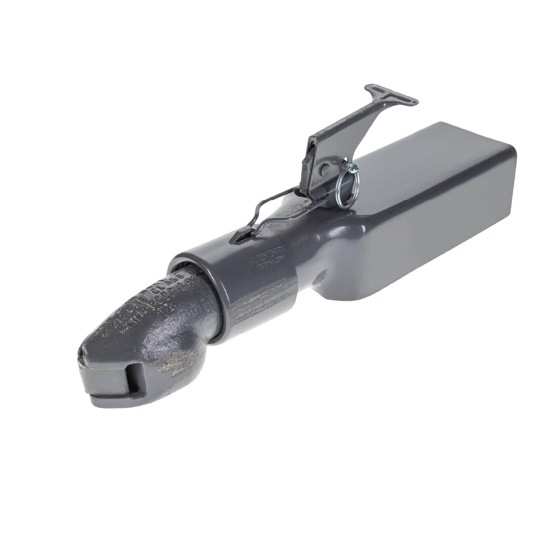 028382 Bulldog Collar-Lok Straight Coupler, 2 Inch Diameter, High Profile Latch, 5,000 lbs. Capacity, 3 Inch Channel Width