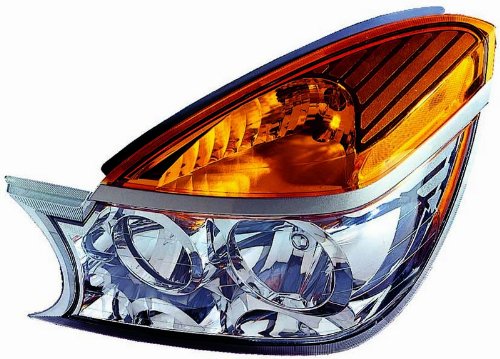 Replacement DEPO 336-1112L-ASD Driver Side Headlight for 02-03 Buick Rendezvous 12335569 GM2502226