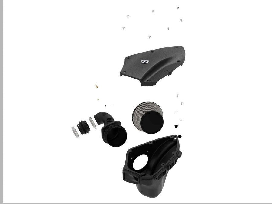 Magnum FORCE aFe POWER Stage-2Si Cold Air Intake System w/Pro DRY S Filter, #51-81012-B, Black