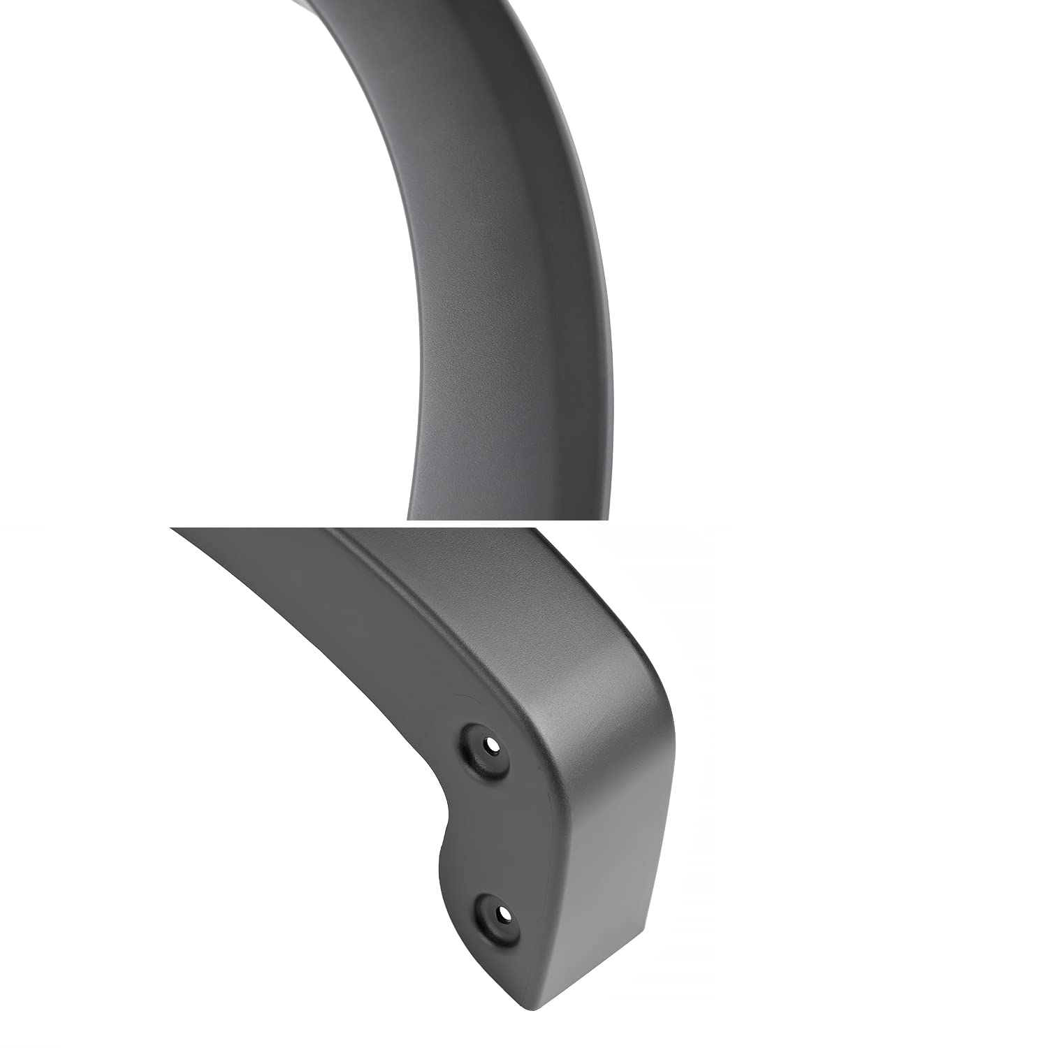 4PC Spec-D Tuning Front + Rear Factory Style Fender Flares Compatible with 2021-2024 Ford F150 F-150